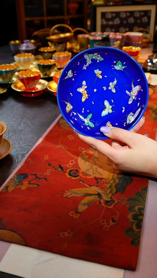 茶杯紫砂【宜景窑系列】壶承