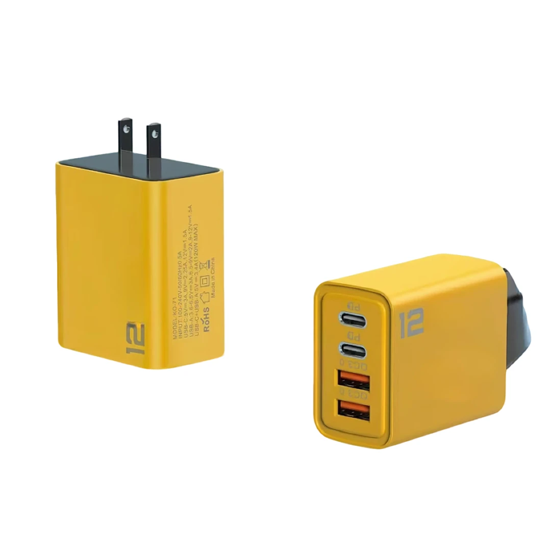 PD充电头双Type-C+双USB