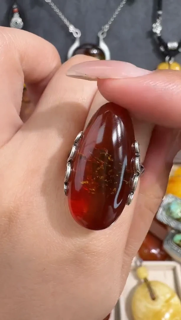 裸石琥珀未镶嵌琥珀