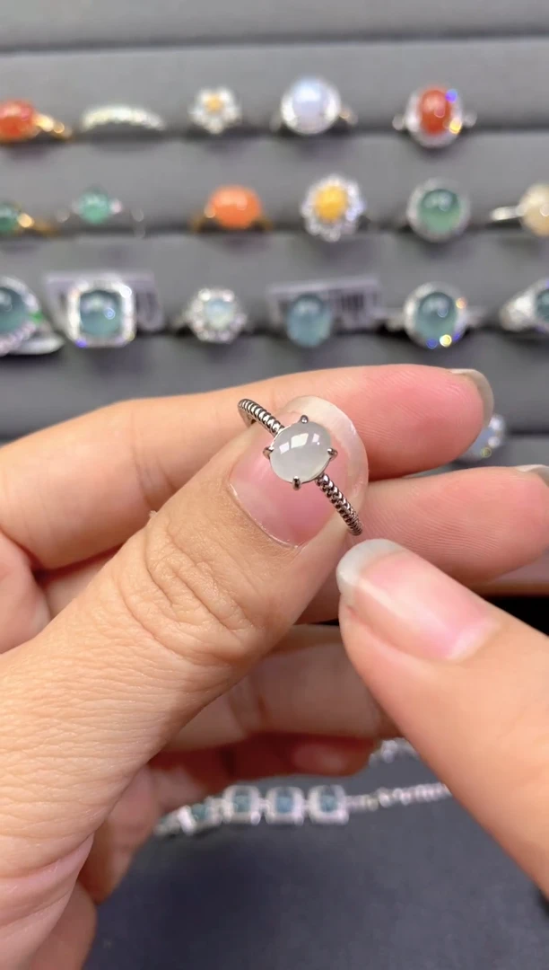 未镶嵌戒指翡翠天然A货翡翠