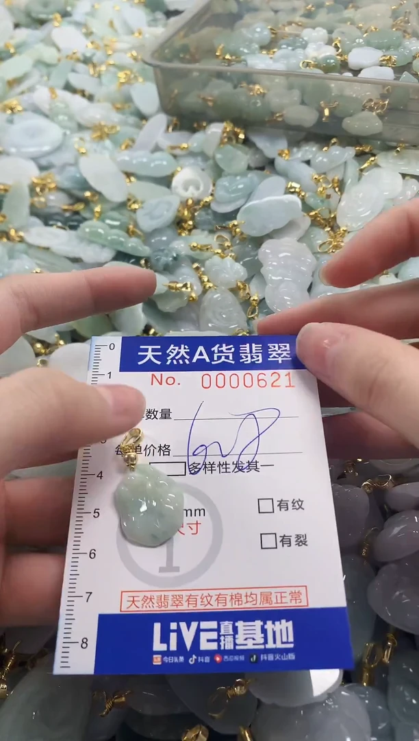 颈饰未镶嵌翡翠天然a货翡翠