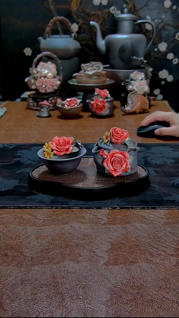 黄老师玫瑰套装柴烧
