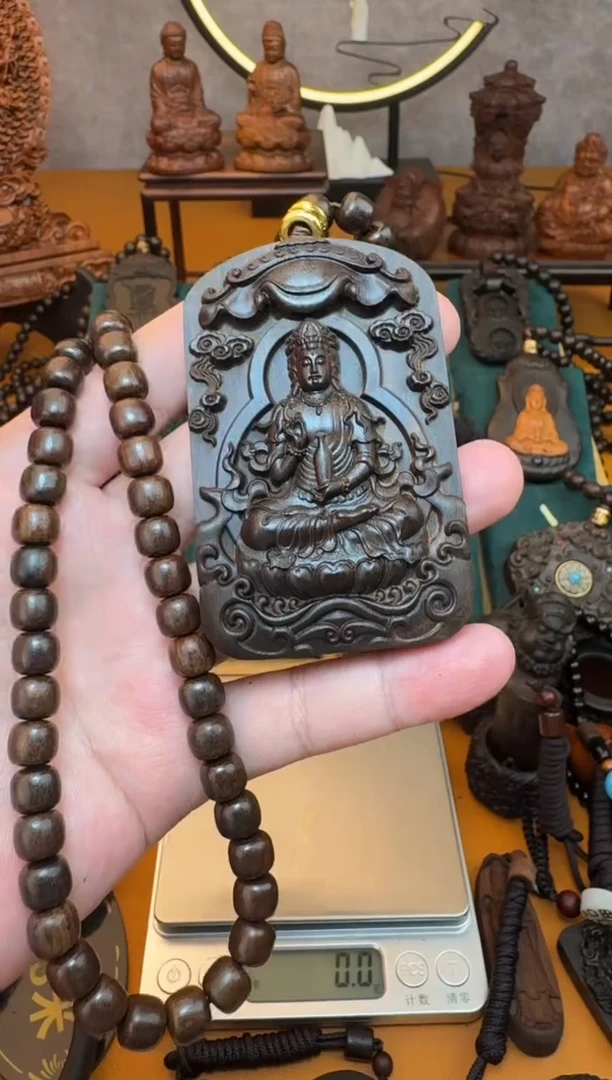 贡木吊坠《巴布亚贡木》新品5/7南海观音吊坠