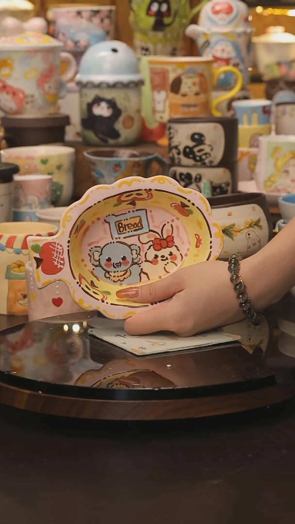 景德镇釉下彩绘设计师款式陶瓷