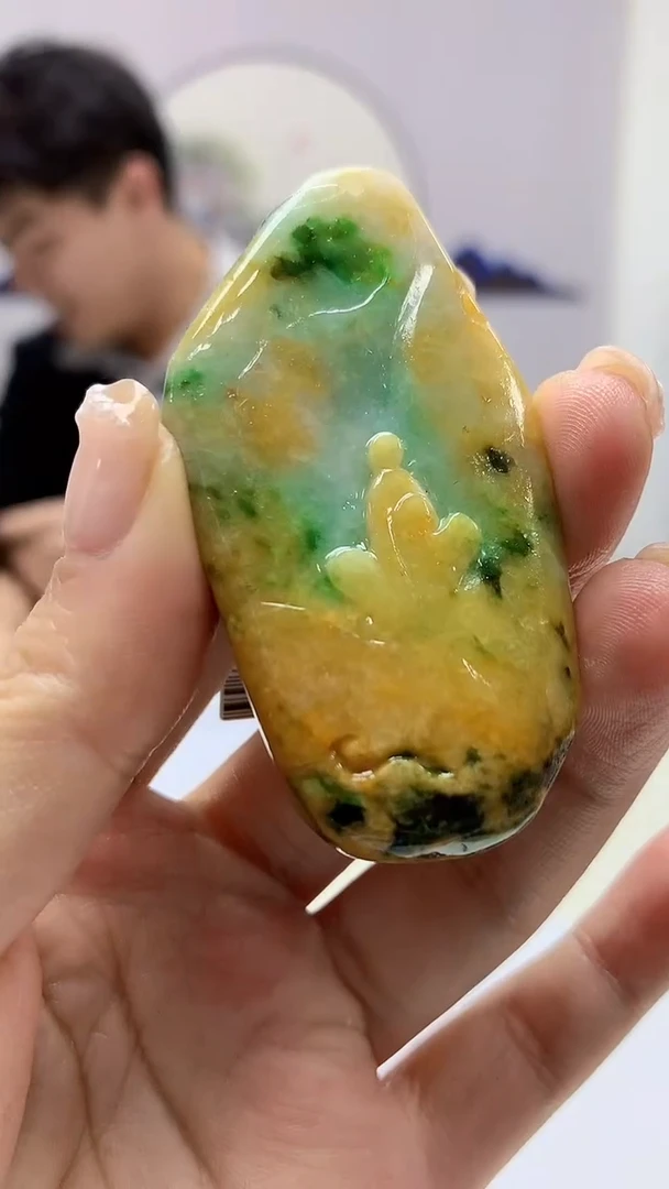 【闪购商品】定制翡翠未镶嵌5145ms-毛货92悟道