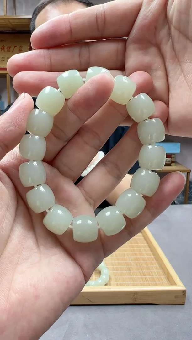 手链未镶嵌和田玉14且末