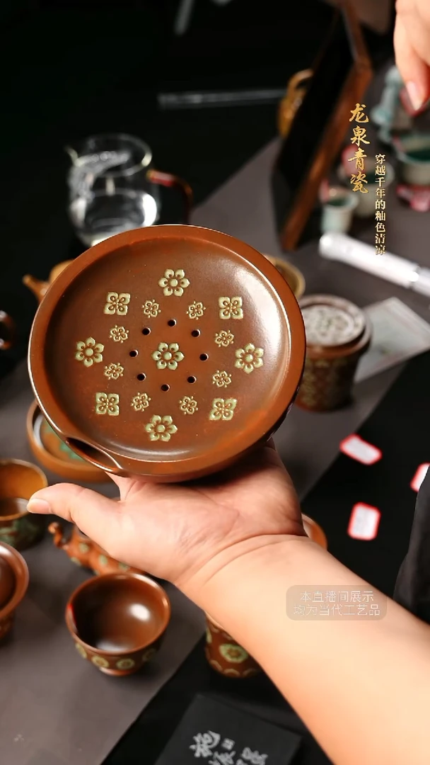 其他龙泉青瓷-壶承