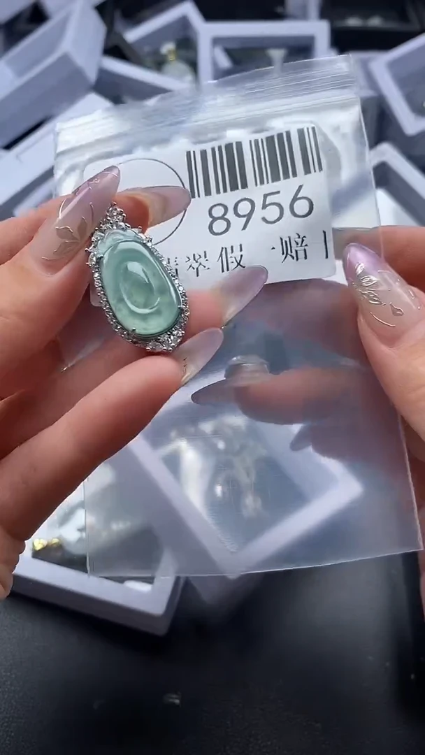吊坠(不含链)未镶嵌翡翠8956