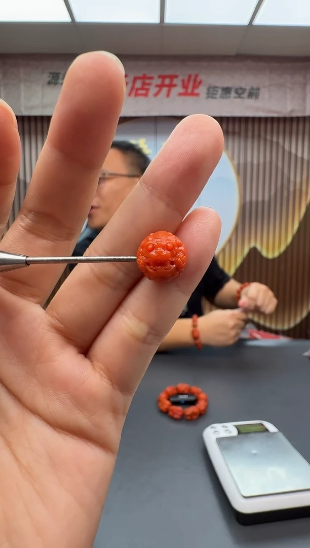 南红玛瑙雕刻未镶嵌001ZB0725产品一个