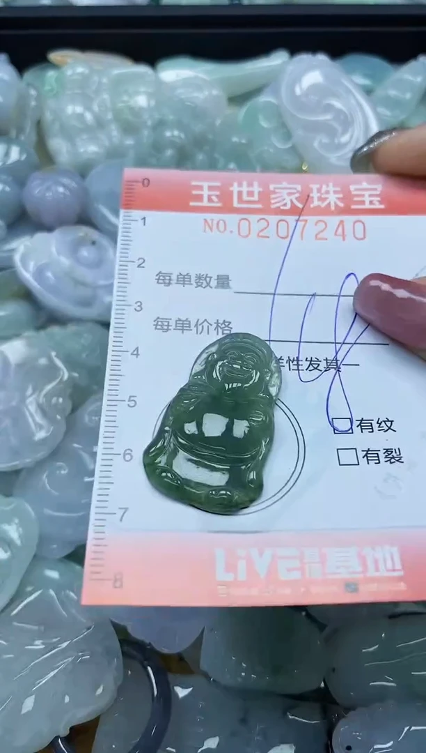 【闪购商品】翡翠颈饰未镶嵌闪购0207240