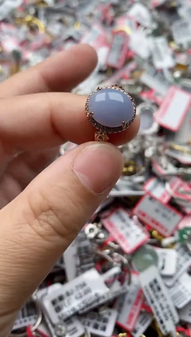 【闪购商品】翡翠戒指银S925镶嵌11111---6