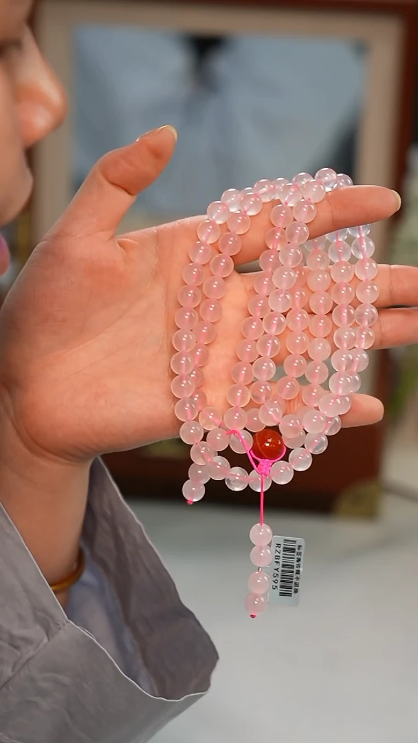 未镶嵌颈饰水晶（粉水晶）项链