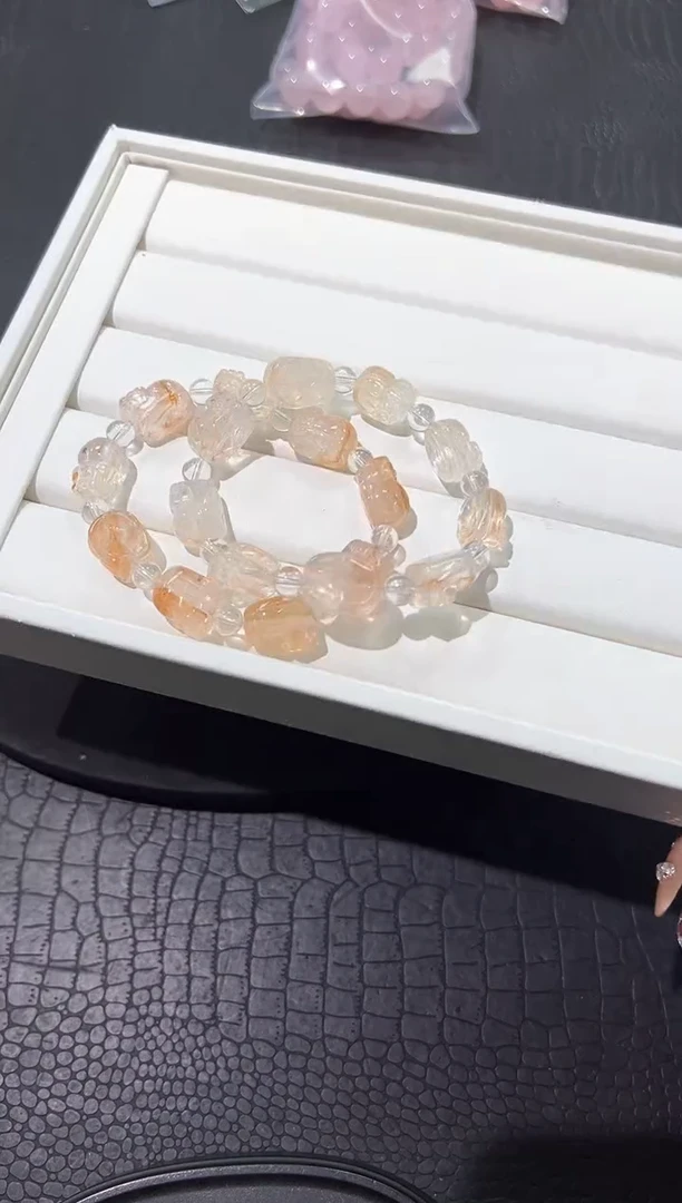 水晶手串未镶嵌22m多样性发其一【1条】默认微瑕