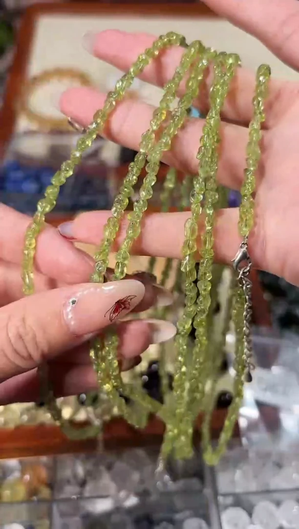 【闪购商品】橄榄石手链未镶嵌橄榄随行项链