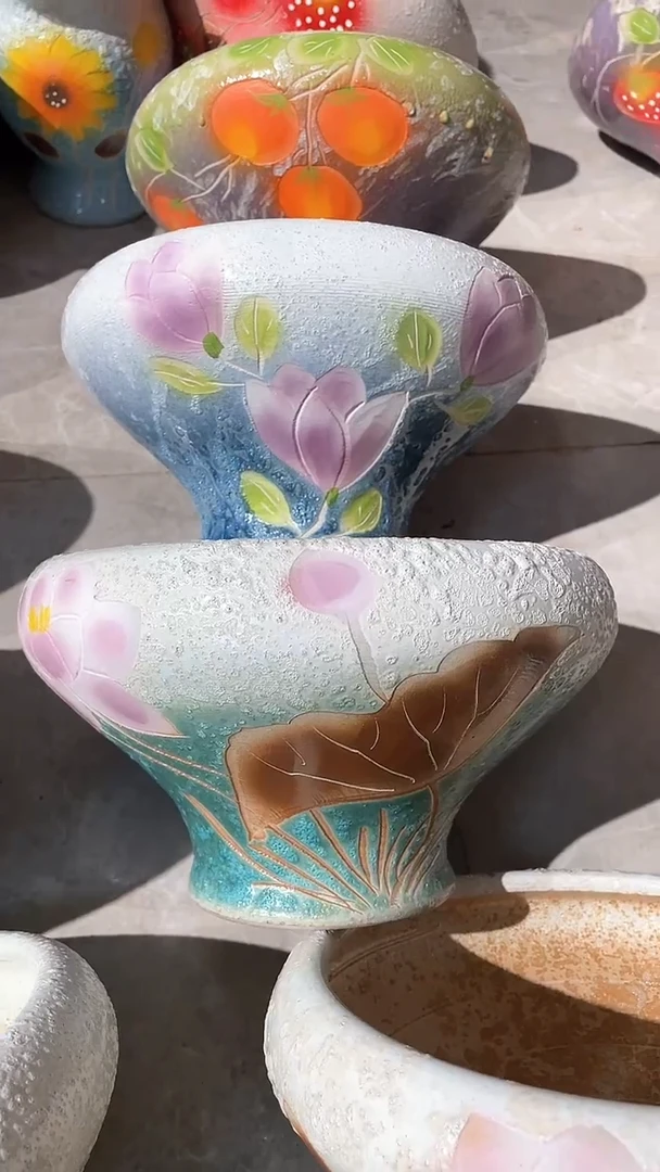 【闪购商品】摆件21-295口20高13    二个