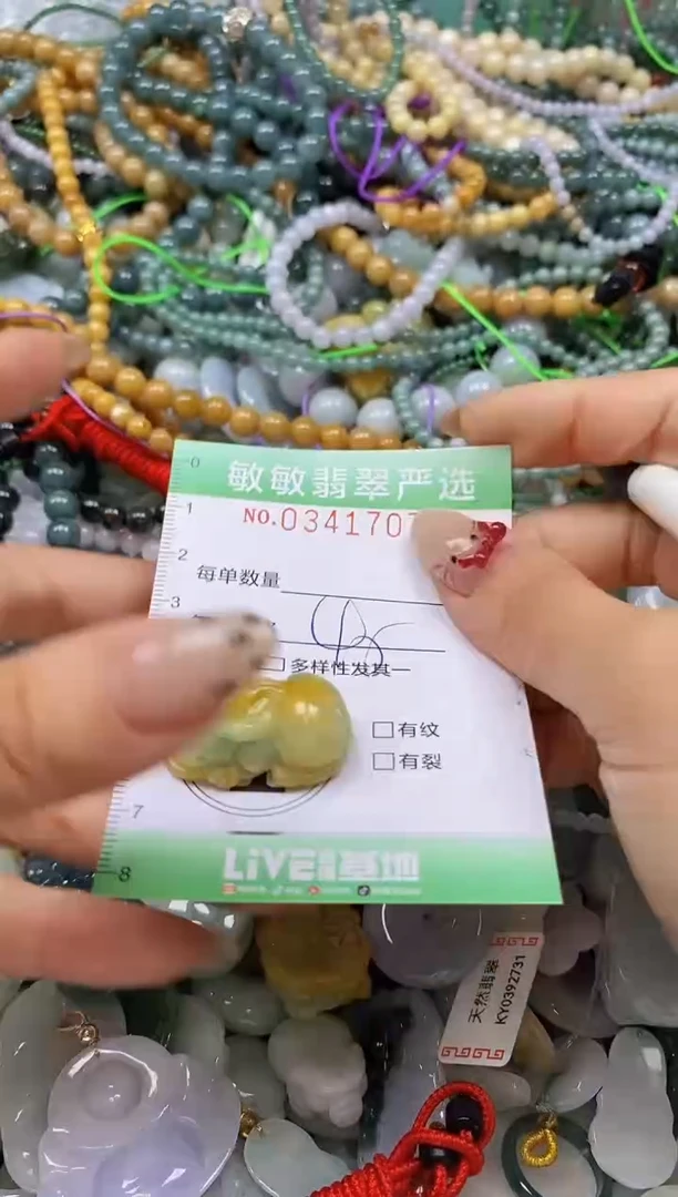 颈饰未镶嵌翡翠闪购0341707
