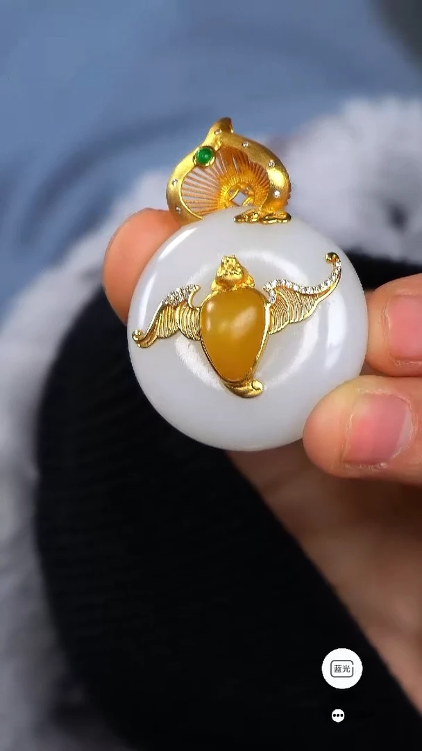 未镶嵌和田玉挂件002 福从天降【可咨询】