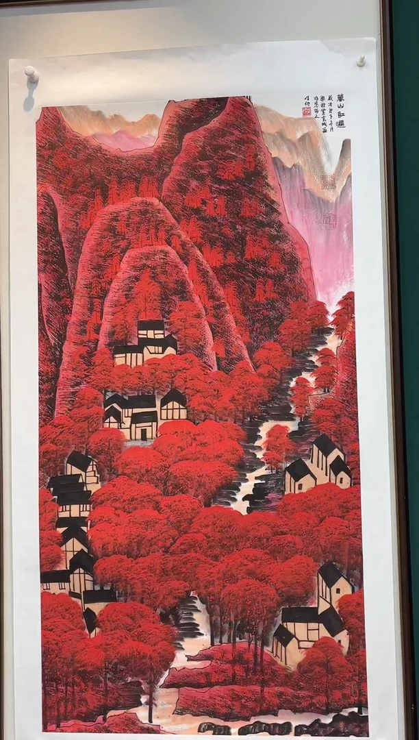 国画李克成-国画-山水