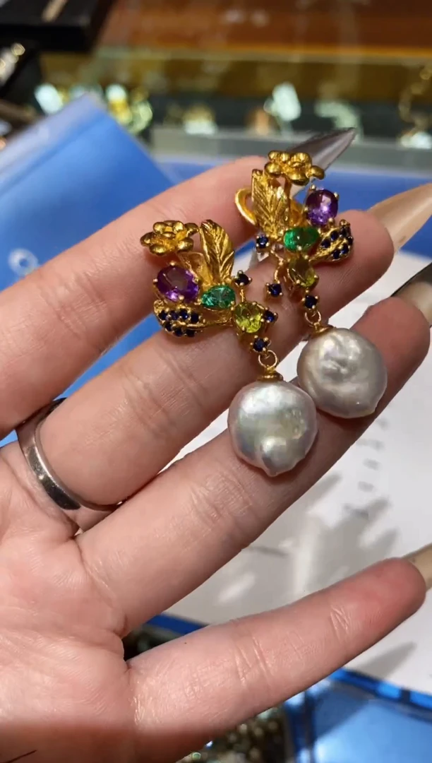 琉璃铜合金楚楚珠宝中古甄选不退换