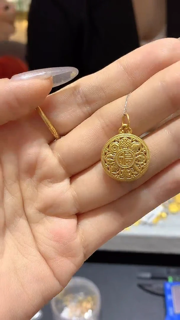 定制足金吊坠(不含链)XZF杨教授