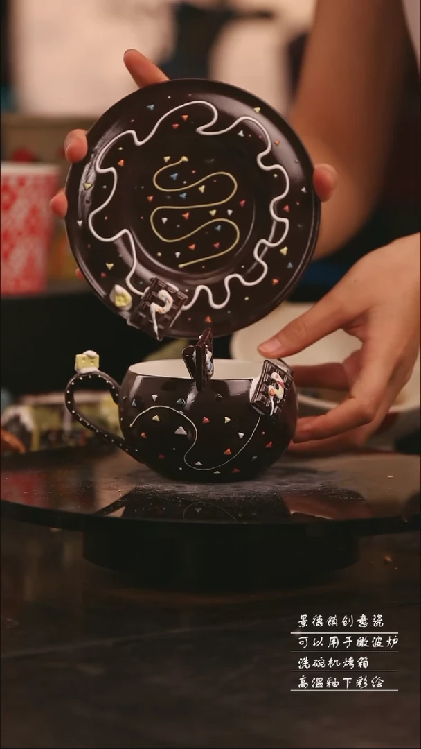 陶瓷景德镇可爱设计师款陶瓷