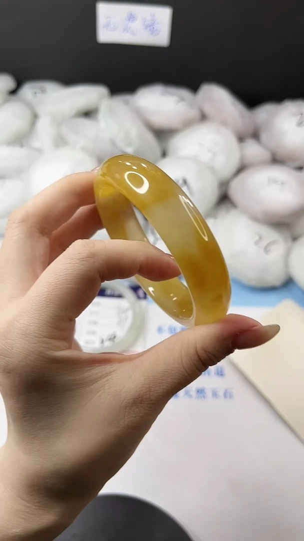 未镶嵌手镯石英质玉多样性发货V5