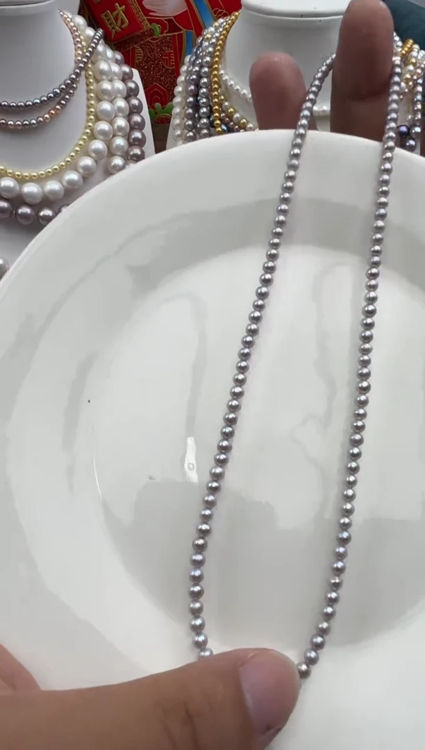 淡水珍珠未镶嵌颈饰1