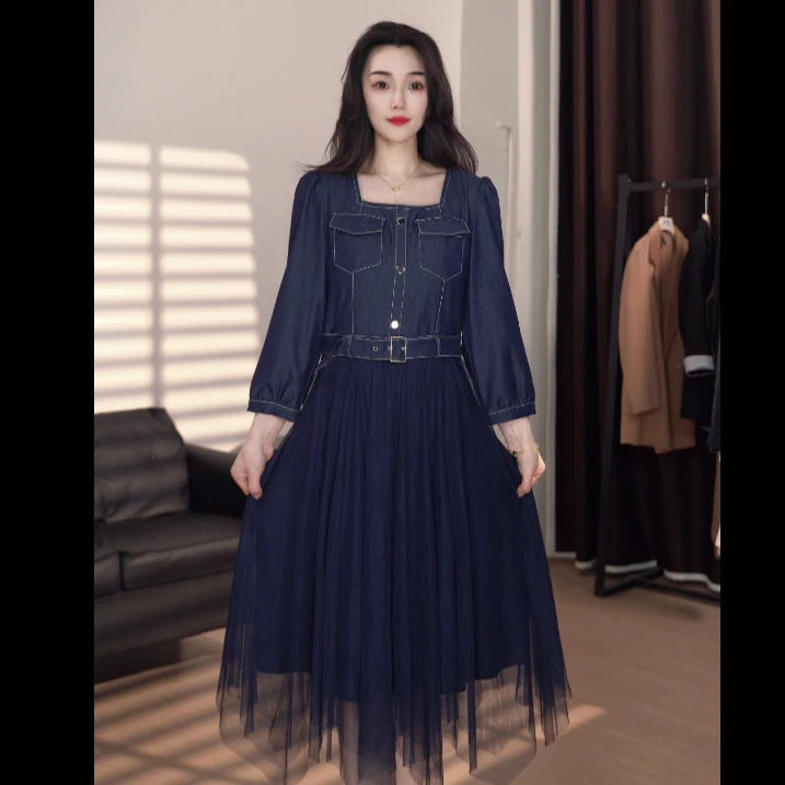 L130-连衣裙女装气质春季时尚款女装