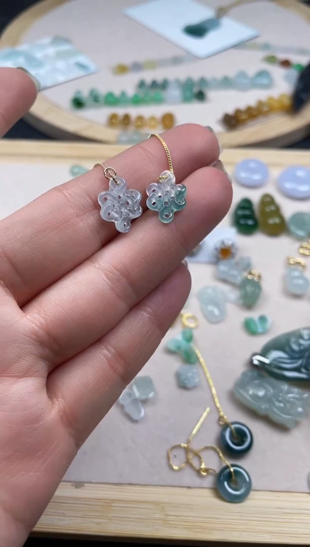 【闪购商品】翡翠颈饰未镶嵌缅甸天然翡翠79