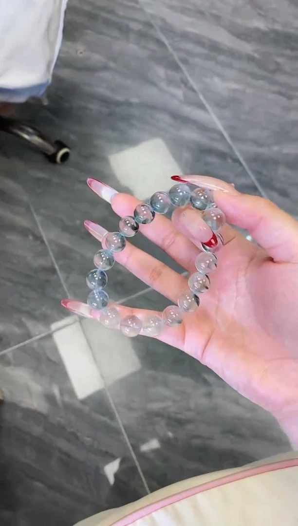 【闪购商品】萤石手链未镶嵌213.4薄荷曼波萤石手串 多样性发其一