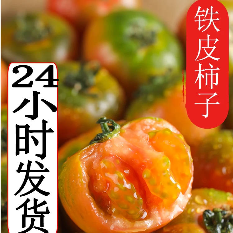 草莓柿子东北铁皮柿子孕妇儿童老人水果柿子番茄5斤3斤