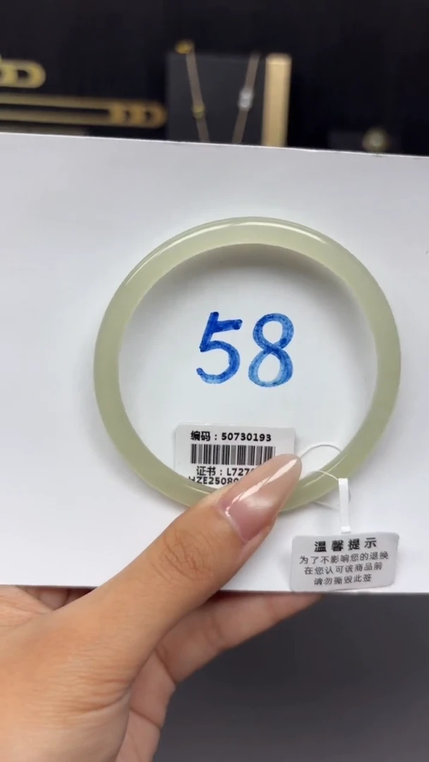 未镶嵌手镯和田玉0193