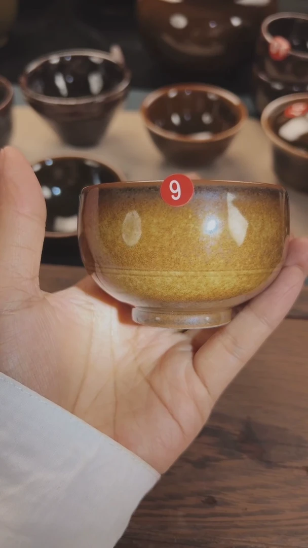 窑变色原矿釉煤窑烧制
