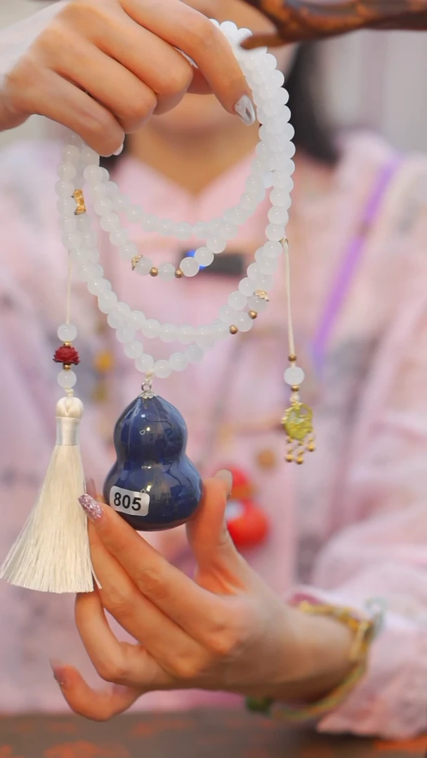 805非遗漆手艺工天然葫芦文玩福禄