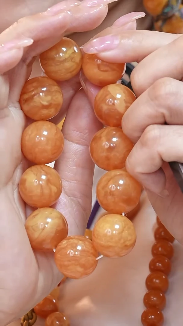 蜜蜡颈饰未镶嵌7858天然蜜蜡珠宝奇石云端妖孽全部保真