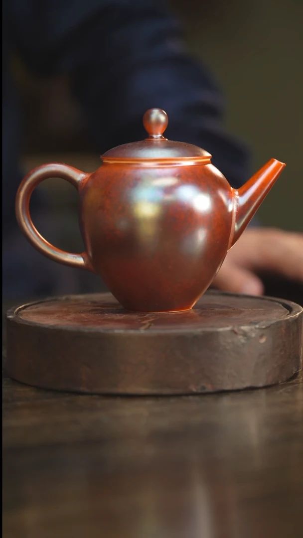 杯137柴房陶瓷柴烧壶