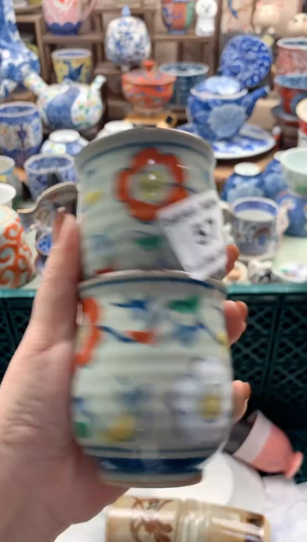 瓷片俩**麻57号九姑娘工艺品瓷器