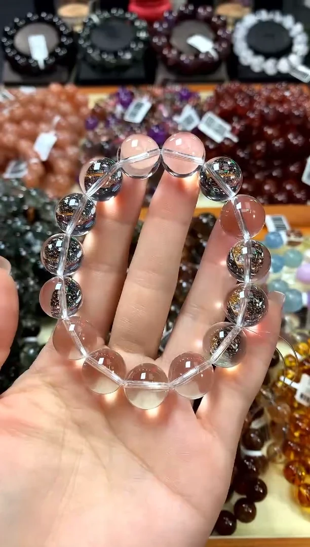 未镶嵌手串水晶14*