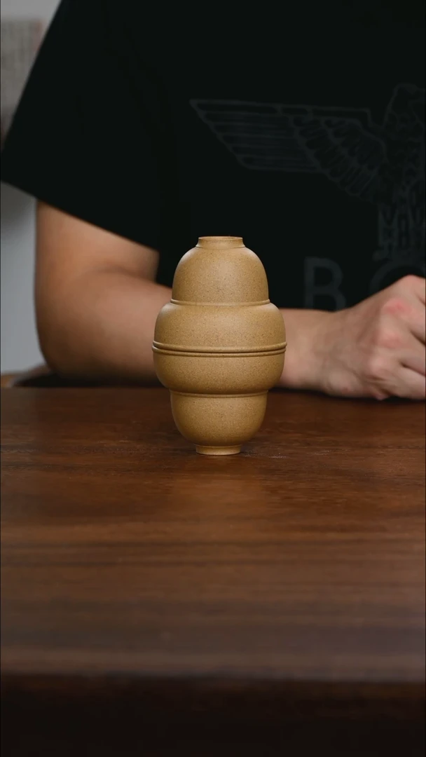 茶壶紫砂黄段葫芦一对