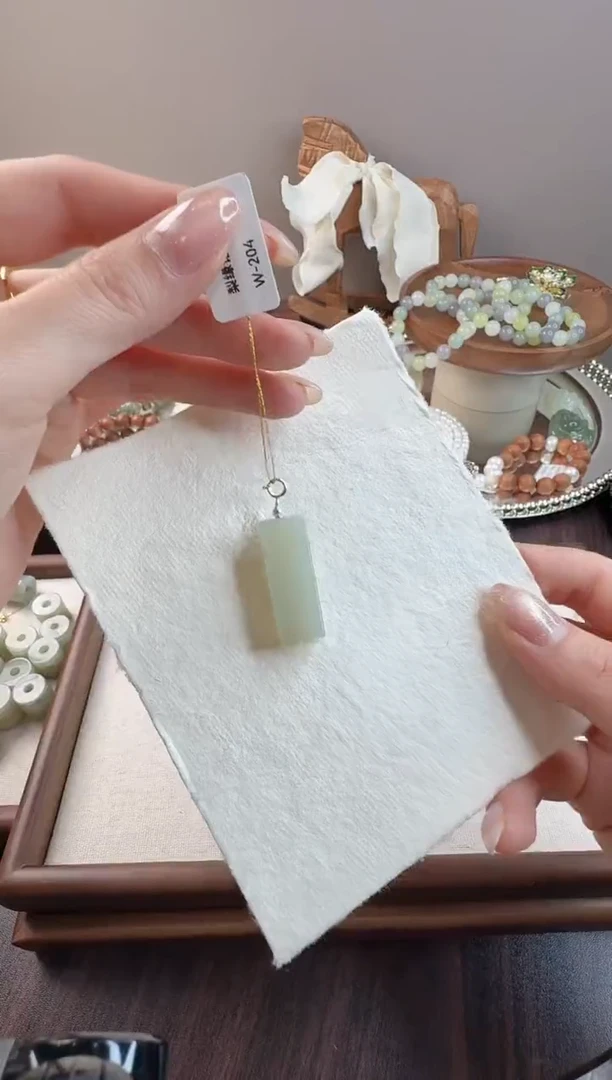 吊坠白玉菩提W204