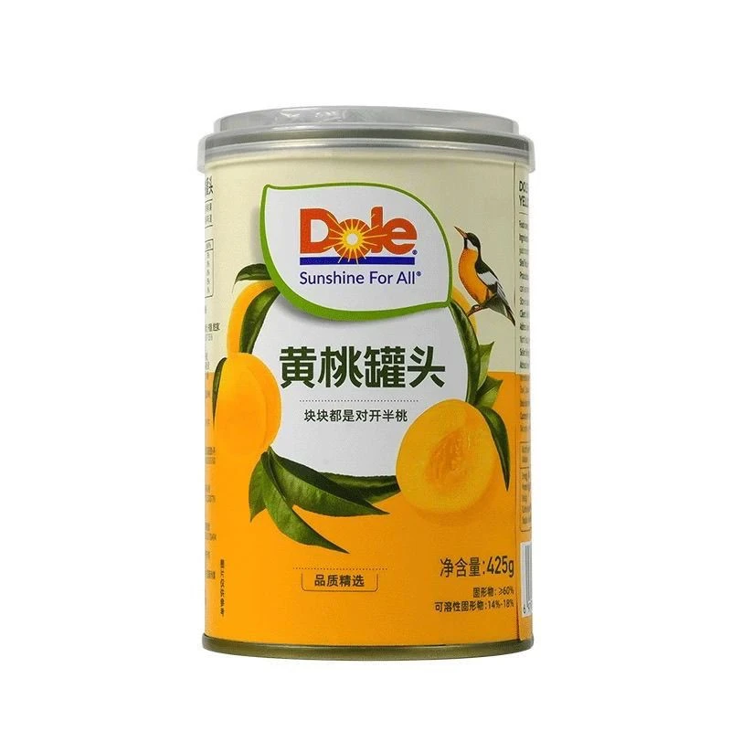 Dole/都乐【2026年8月到期】都乐黄桃罐头425g即食糖水水果罐头