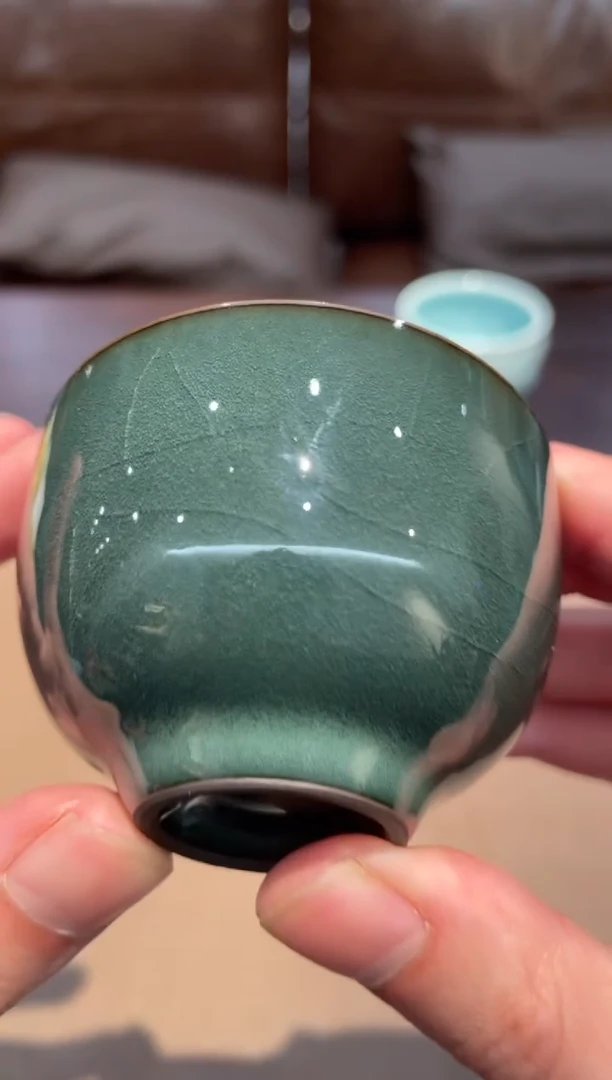 184窑承青瓷墨翠小杯