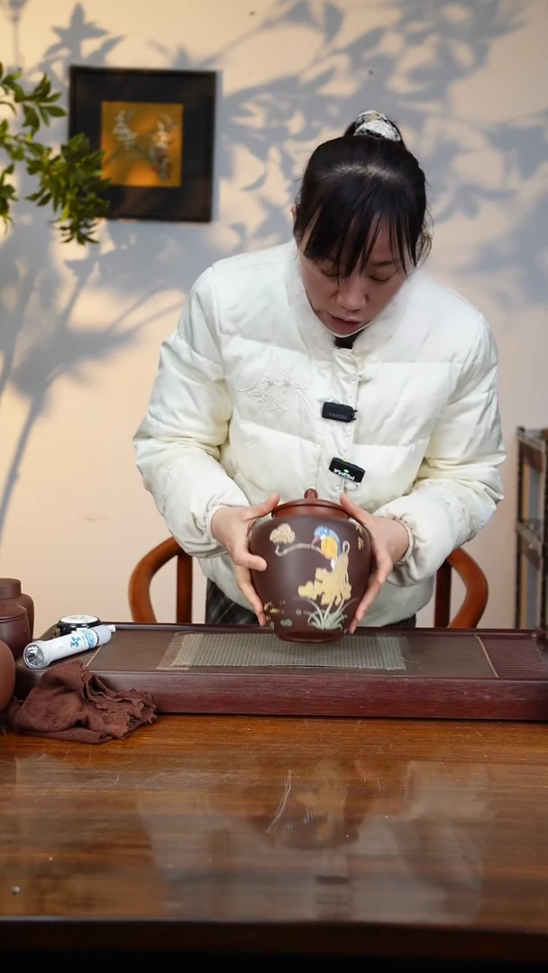 宜兴原矿紫砂茶叶罐