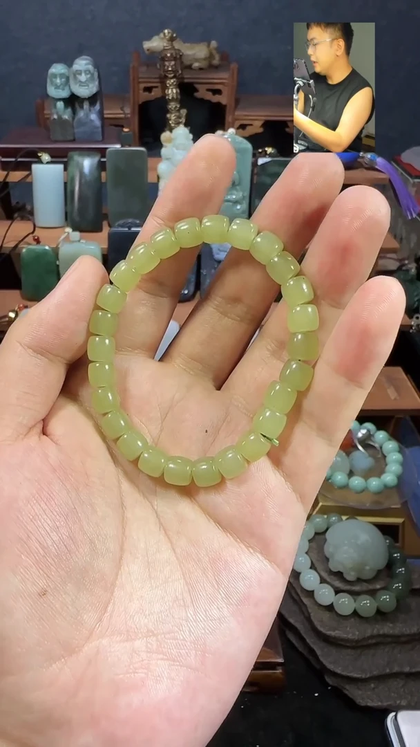 和田玉未镶嵌颈饰25