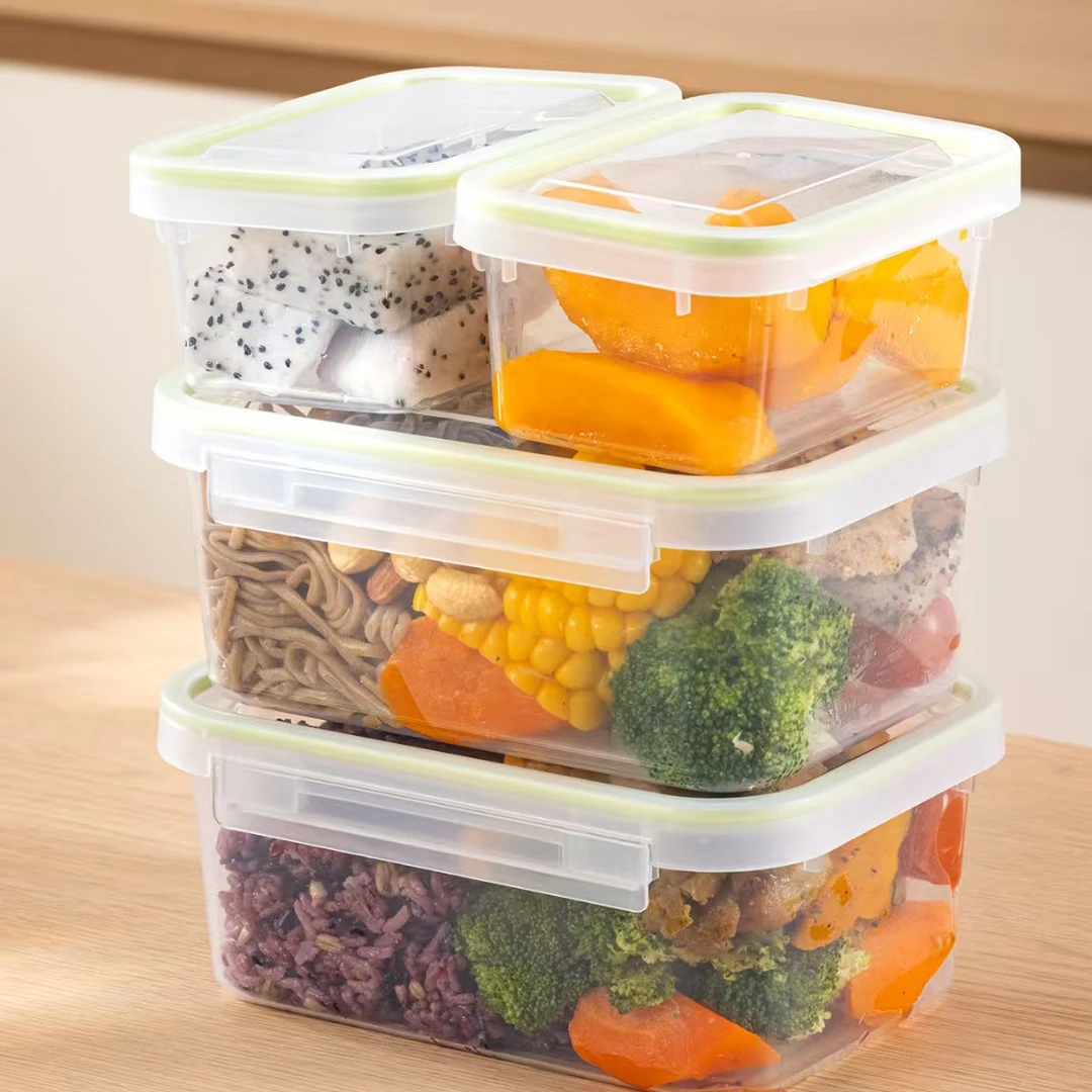 保鲜盒冰箱收纳盒香料食品级密封分装可微波加热冷冻盒鲜肉备菜