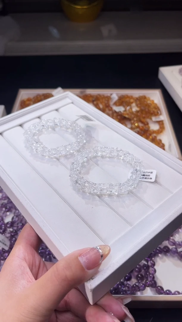 【闪购商品】水晶/未镶嵌梅尔卡巴水晶手串