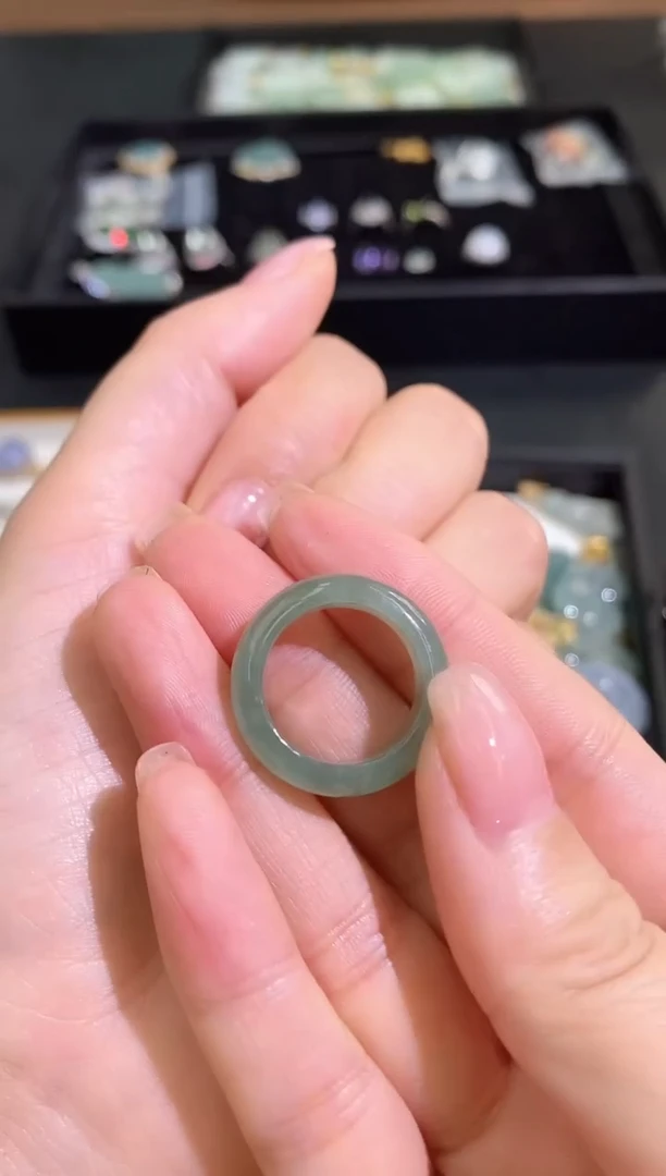 【闪购商品】翡翠戒指未镶嵌0250223195