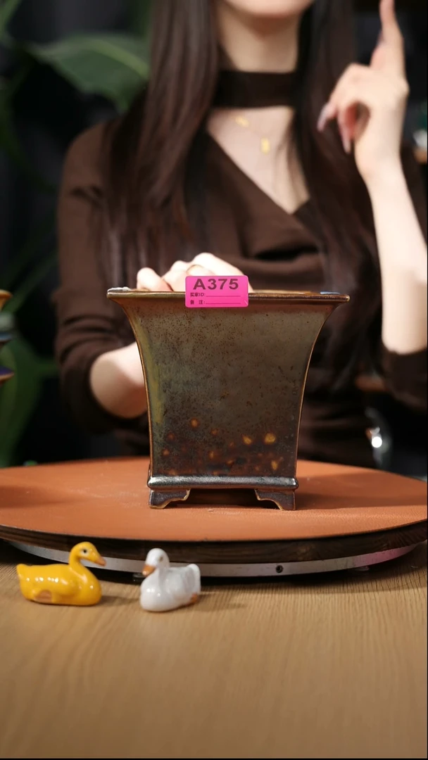 【石湾花盆】飘口兰盆375