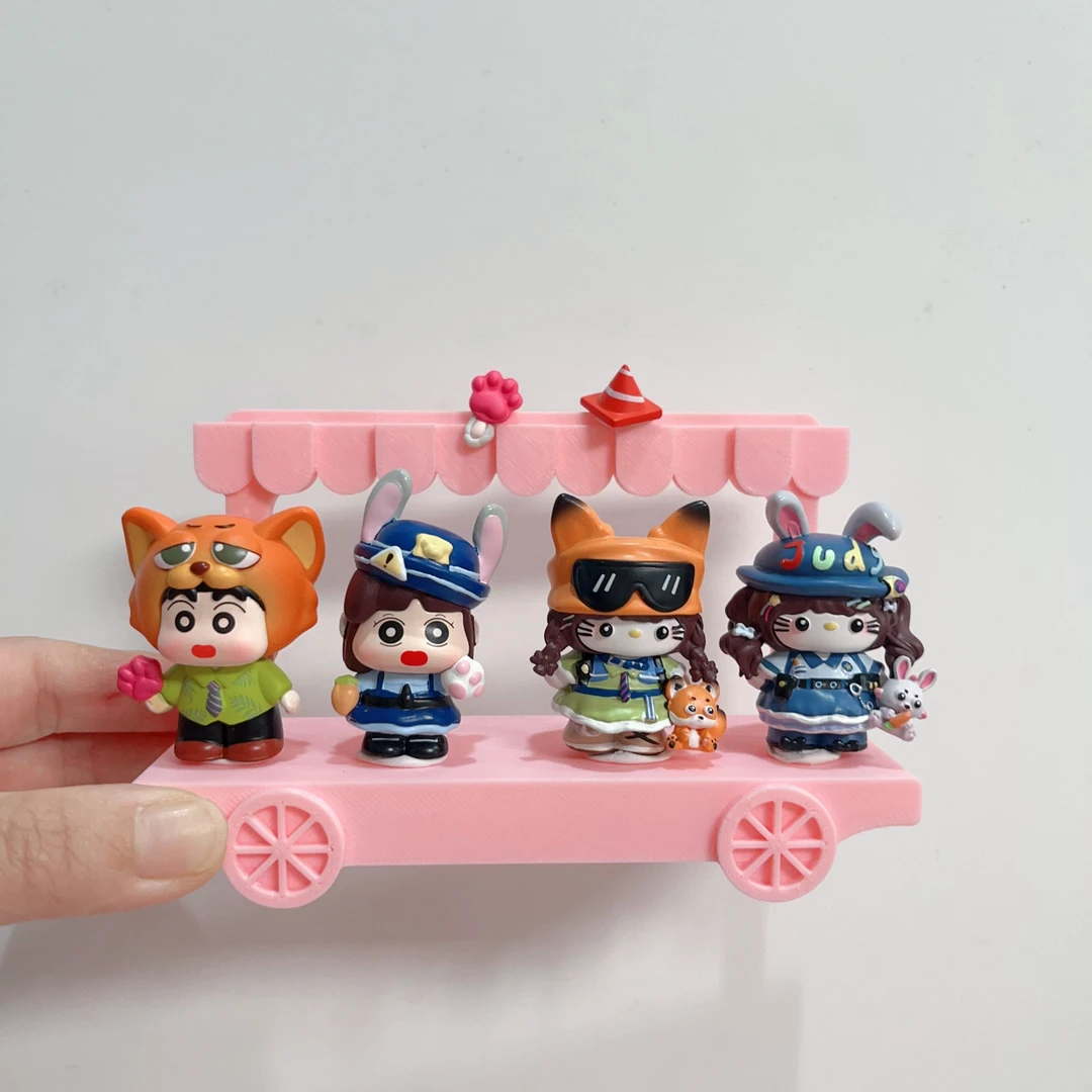 （朱迪尼克all in）大柒玩具屋diy公仔