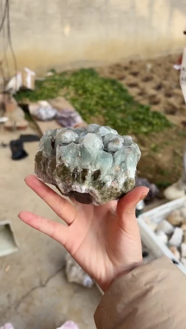 【闪购商品】水晶摆件未镶嵌幽灵共生水晶 313